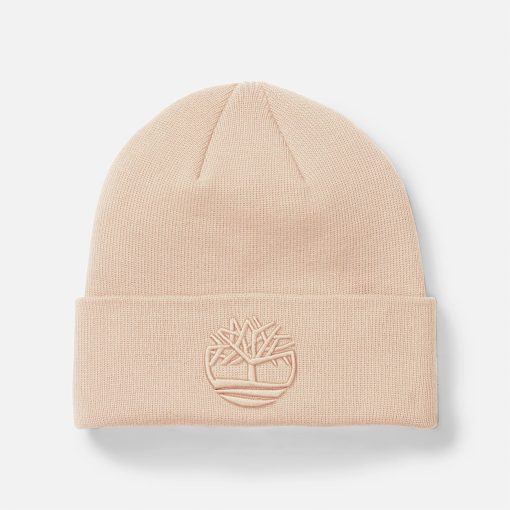 Timberland Men Accessories-Tonal 3D Embroidery Beanie- TB0A2PJREFL-timberland sale