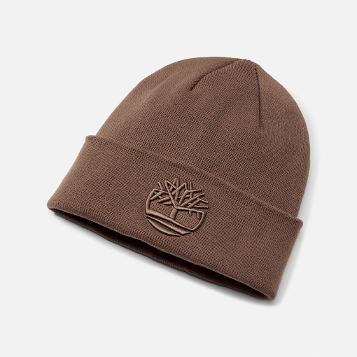 Timberland Men Accessories-Tonal 3D Embroidery Beanie- TB0A2PJRBK0-timberland sale - Image 2