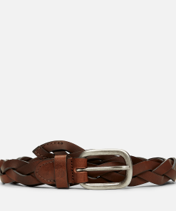 Timberland Women Accessories-Womens 25MM Braided Leather Belt- TB0A5MUK214-timberland near me