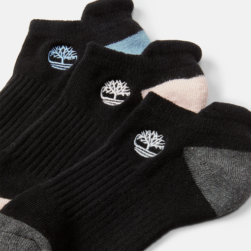 Timberland Women Accessories-Womens 3-Pack Sagamore Beach No-Show Sock- TB0A2Q53015-timberland outlet - Image 2