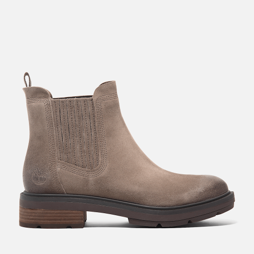 Timberland Women Footwear-Womens Brimfield Mid Chelsea Boot- TB0A2PBBES4-timberland store near me