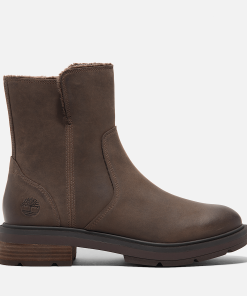 Timberland Women Footwear-Womens Brimfield Mid Warm Lined Boot- TB0A28U8EM4-timberland boots near me