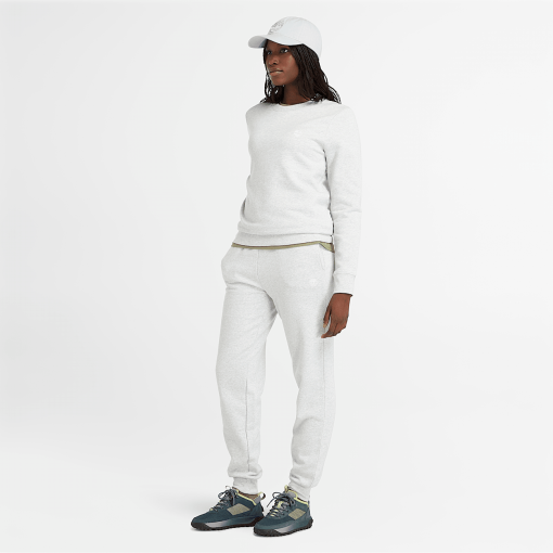 Timberland Women Clothing-Womens Brushed Back Crew Sweatshirt- TB0A5NMXEK3-timberland store - Image 2