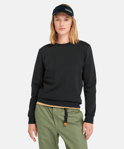 Timberland Women Clothing-Womens Brushed Back Crew Sweatshirt- TB0A5NMX001-timberland loafers