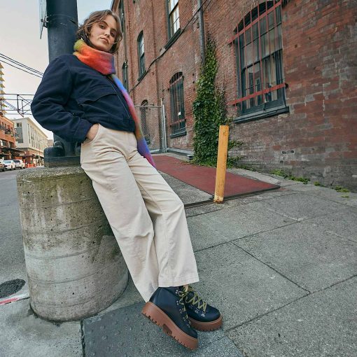 Timberland Women Clothing-Womens Corduroy Wide-Leg Pant- TB0A5ZVBEFL-timberland near me - Image 2