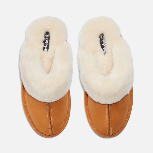 Timberland Women Footwear-Womens Culver Ridge Shearling Scuff Slipper- TB0A2Q7K754-timberland boots on sale - Image 2