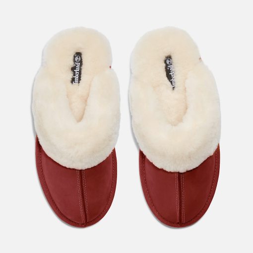 Timberland Gift Guide Women's Culver Ridge Shearling Scuff Slipper-Womens Culver Ridge Shearling Scuff Slipper- TB0A2Q7KEFU-timbs men - Image 2