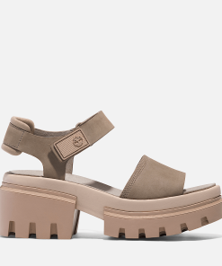 Timberland Women Footwear-Womens Everleigh Two-Strap Sandal- TB0A6294EO2-timberland near me