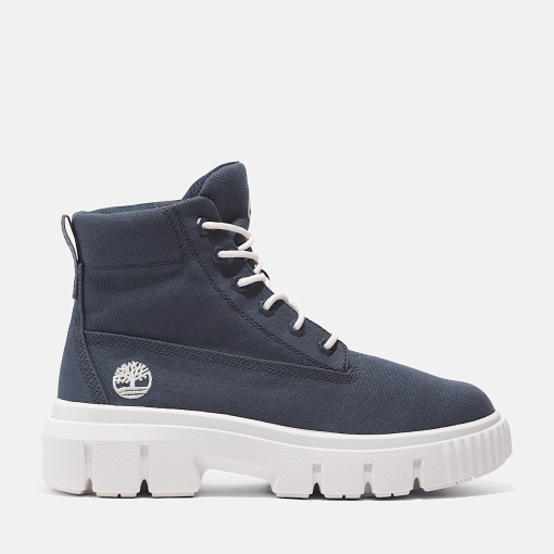 Timberland Women Footwear-Womens Greyfield Canvas Boot- TB0A62E4EP4-timberland outlet