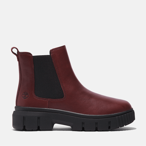 Timberland Women Footwear-Womens Greyfield Mid Chelsea Boot- TB0A2QHQC60-timberland outlet