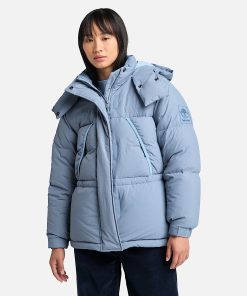 Timberland Women Clothing-Womens Howker Recycled Down Puffer Jacket- TB0A5ZAUA42-timbs