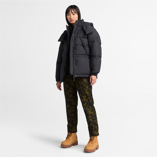 Timberland Women Clothing-Womens Howker Recycled Down Puffer Jacket- TB0A5ZAU001-timbs - Image 2