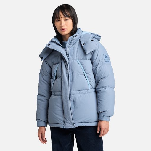 Timberland Women Clothing-Womens Howker Recycled Down Puffer Jacket- TB0A5ZAUA42-timbs