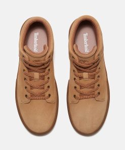 Timberland Footwear Women’s Laurel Court High Top Lace-Up Sneaker-Womens Laurel Court High Top Lace-Up Sneaker- TB0A27EKEW1-timberland outlet 2