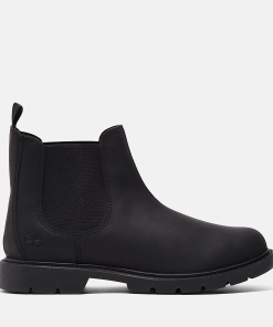 Timberland Footwear Women’s Linden Woods Chelsea Boot-Womens Linden Woods Chelsea Boot- TB1A425W015-black timberland