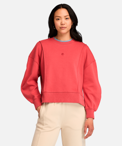 Timberland Women Clothing-Womens Lush Crew Sweatshirt- TB0A5NQQEFT-timberland loafers