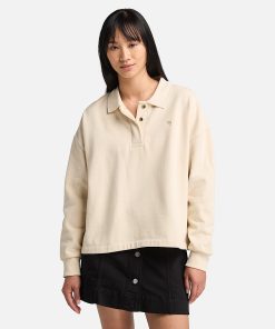 Timberland Women Clothing-Womens Lush Polo Sweatshirt- TB0A5Z6FEFL-timberland sale