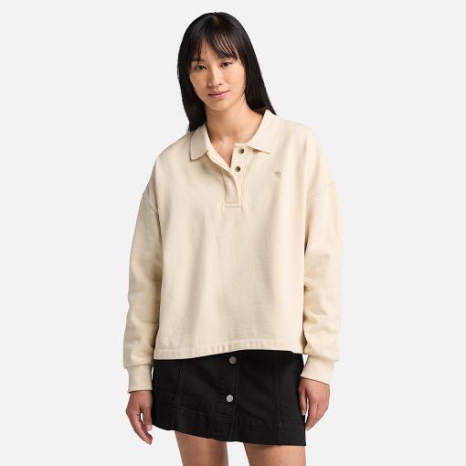 Timberland Women Clothing-Womens Lush Polo Sweatshirt- TB0A5Z6FEFL-timberland sale