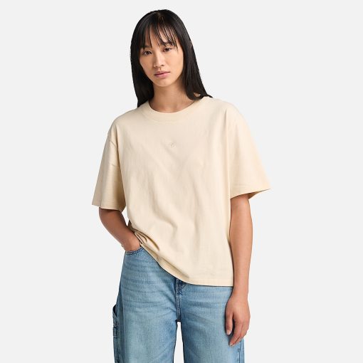 Timberland Women Clothing-Womens Lush Short-Sleeve T-Shirt- TB0A5NJEEFL-timberland store