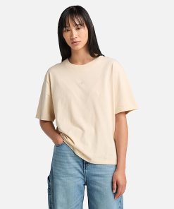 Timberland Women Clothing-Womens Lush Short-Sleeve T-Shirt- TB0A5NJEEFL-timberland store near me