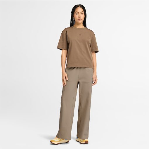 Timberland Women Clothing-Womens Lush Winter Palazzo Pant- TB0A5ZCQBK0-tims shoes - Image 2