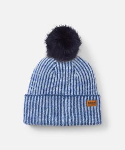 Timberland Women Accessories-Womens Plaited Melange Beanie- TB0A613TEFP-timberland store near me