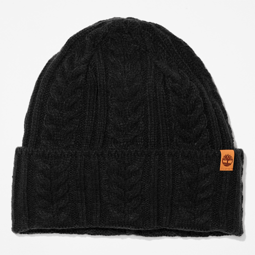 Timberland Women Accessories-Womens Prescott Park Cabled Beanie- TB0A2P42001-timberland boots on sale