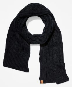 Timberland Women Accessories-Womens Prescott Park Cabled Scarf- TB0A2P41001-timberland store near me