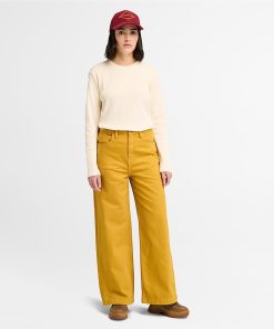 Timberland Women Clothing-Womens Refibra™ Fabric Carpenter Pant- TB0A5YXBEFM-timberland near me 2