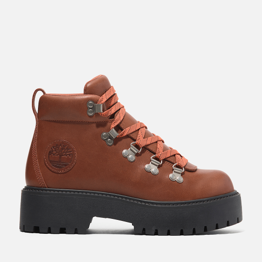 Timberland Footwear Women's Stone Street Mid Lace-Up Platform Hiker-Womens Stone Street Mid Lace-Up Platform Hiker- TB0A27VJEM6-timbs