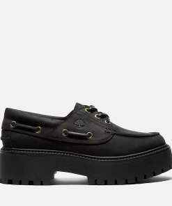 Timberland Women Footwear-Women’s Stone Street Platform Boat Shoe- TB0A6AVE001-timberland store