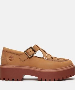 Timberland Footwear Women’s Stone Street Platform Buckle Shoe-Womens Stone Street Platform Buckle Shoe- TB0A4188EN3-timberland outlet