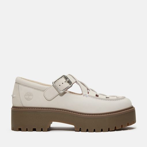 Timberland Footwear Women's Stone Street Platform Buckle Shoe-Womens Stone Street Platform Buckle Shoe- TB0A4188EX4-timberland outlet