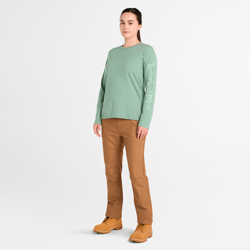 Timberland Timberland PRO® Women's Workwear-Womens Timberland PRO® Core Long-Sleeve T-Shirt- TB0A6D8JEC6-timberlands - Image 2