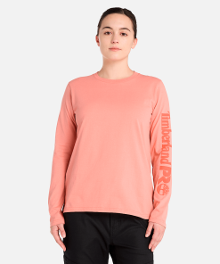 Timberland Timberland PRO® Women’s Workwear-Womens Timberland PRO® Core Long-Sleeve T-Shirt- TB0A6D8J831-timberland store near me