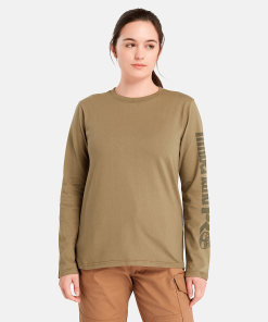 Timberland Timberland PRO® Women’s Workwear-Womens Timberland PRO® Core Long-Sleeve T-Shirt- TB0A6D8J360-timberland loafers