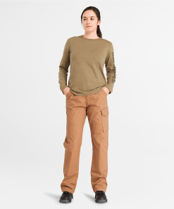 Timberland Timberland PRO® Women’s Workwear-Womens Timberland PRO® Core Long-Sleeve T-Shirt- TB0A6D8J360-timberland loafers 2