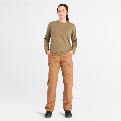 Timberland Timberland PRO® Women's Workwear-Womens Timberland PRO® Core Long-Sleeve T-Shirt- TB0A6D8J360-timberland loafers - Image 2