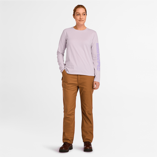 Timberland Timberland PRO® Women's Workwear-Womens Timberland PRO® Core Long-Sleeve T-Shirt- TB0A6D8JEG3-timberland boots on sale - Image 2