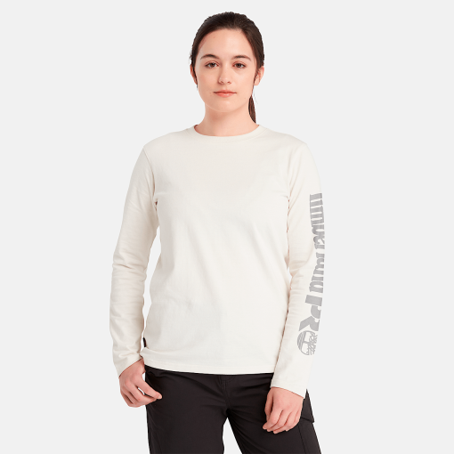 Timberland Timberland PRO® Women's Workwear-Womens Timberland PRO® Core Long-Sleeve T-Shirt- TB0A6D8JCM9-timberland near me