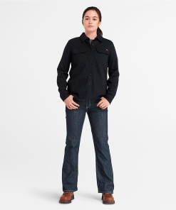 Timberland Timberland PRO® Women’s Workwear-Womens Timberland PRO® Cotton Core Flame-Resistant Shirt- TB0A6DG3001-timberland store near me 2