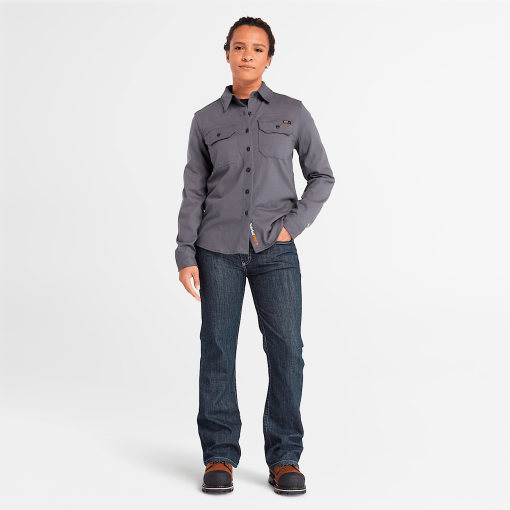 Timberland Timberland PRO® Women's Workwear-Womens Timberland PRO® Cotton Core Flame-Resistant Shirt- TB0A6DG3003-timberland boots near me - Image 2