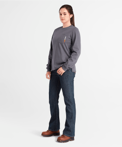 Timberland Timberland PRO® Women’s Workwear-Womens Timberland PRO® Grit-N-Grind Flame-Resistant Flex Denim Work Jeans- TB0A6DEUAW9-timberland boots near me 2