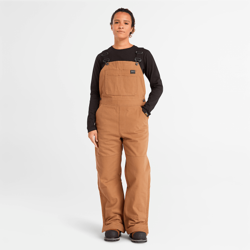 Timberland Timberland PRO® Women's Workwear-Womens Timberland PRO® Gritman Insulated Bib Overall- TB0A6DE7D02-black timberland