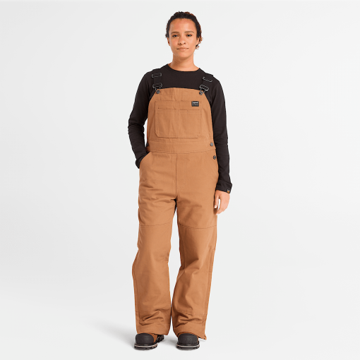 Timberland Timberland PRO® Women's Workwear-Womens Timberland PRO® Gritman Insulated Bib Overall- TB0A6DE7D02-black timberland - Image 2