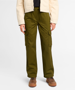 Timberland Women Clothing-Womens Utility Cargo Pant- TB0A5YYK302-timberland boots near me