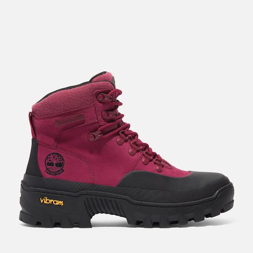 Timberland Footwear Women's Vibram Mid Lace-Up Waterproof Boot-Womens Vibram Mid Lace-Up Waterproof Boot- TB0A2PDJEKH-timberlands