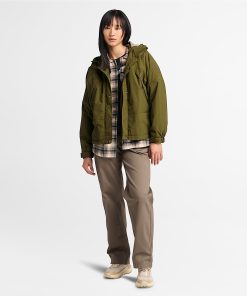 Timberland Women Clothing-Womens Winnick Water-Resistant Fleece-Lined Jacket- TB0A5ZPQ302-timberland near me 2