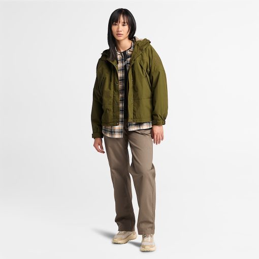 Timberland Women Clothing-Womens Winnick Water-Resistant Fleece-Lined Jacket- TB0A5ZPQ302-timberland near me - Image 2