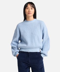 Timberland Women Clothing-Womens Wool Blend Crew Sweater- TB0A5ZNFEHR-timberland sale